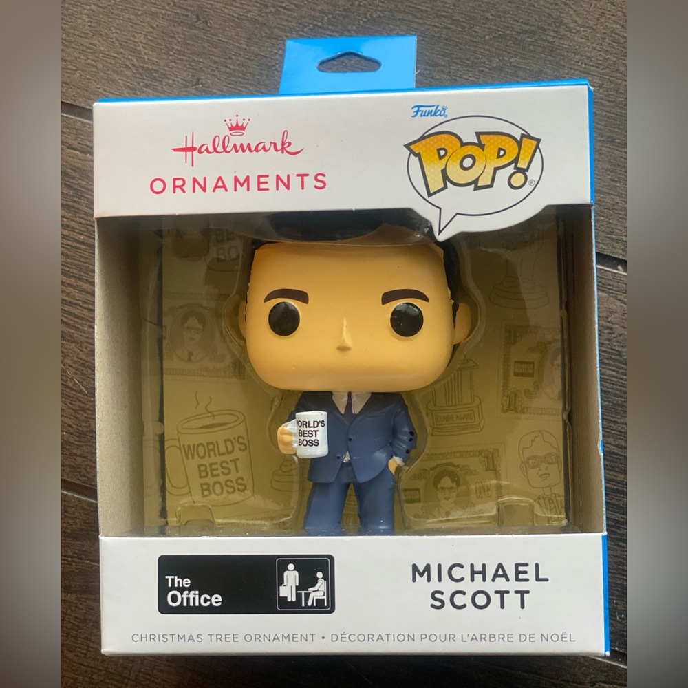 Hallmark Funko POP! Ornament Michael Scott The Office 2022 New